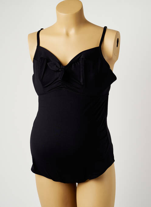 Maillot de bain maternité stretch noir CACHE COEUR femme