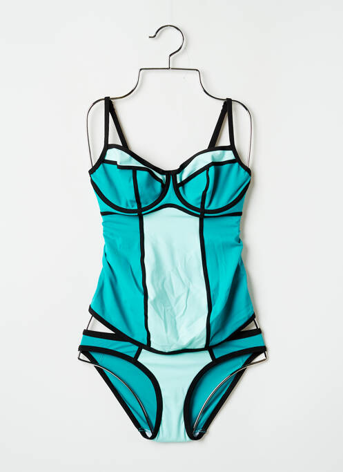 Maillot de bain maternité stretch vert CACHE COEUR femme