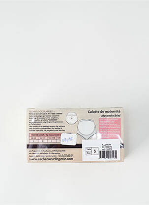 Lingerie maternité stretch blanc ILLUSION femme