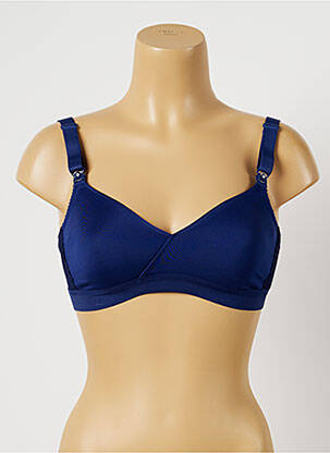 Lingerie maternité stretch bleu CACHE COEUR femme