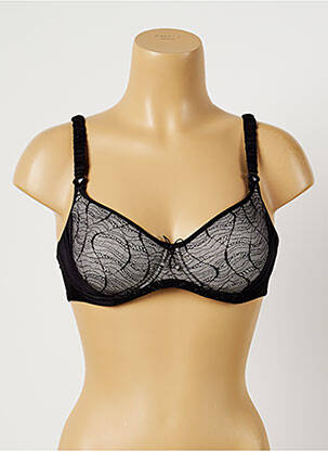 Lingerie maternité tissage dentelle noir CACHE COEUR femme