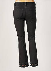 Jeans coupe droite noir LAUREN VIDAL pour femme seconde vue