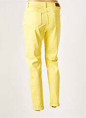 Pantalon slim jaune C'EST BEAU LA VIE pour femme seconde vue