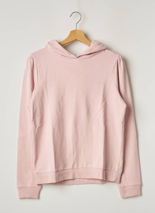 Sweat-shirt à capuche rose NAME IT pour fille
