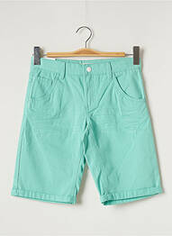 Bermuda stretch taille ajustable vert NAME IT fille