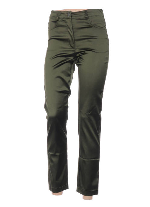 Pantalon vert TRICOT CHIC pour femme