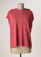 Pull rouge SEE THE MOON pour femme seconde vue