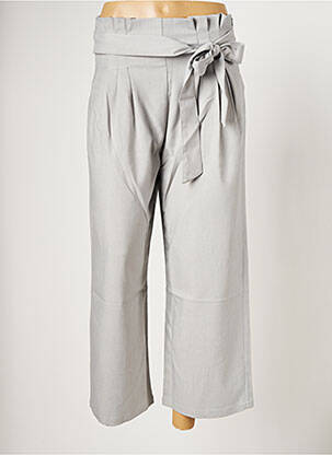 Pantalon 7/8 gris LAURA LAVAL pour femme