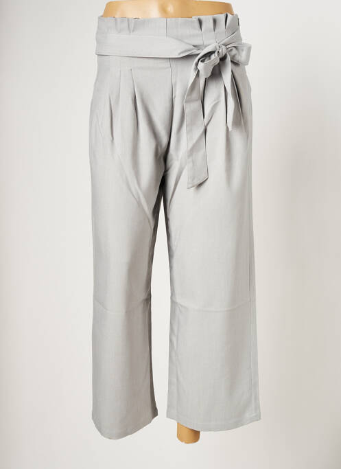Pantalon 7/8 gris LAURA LAVAL pour femme
