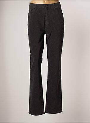 Pantalon droit gris LCDN pour femme