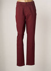 Pantalon slim rouge LCDN pour femme seconde vue