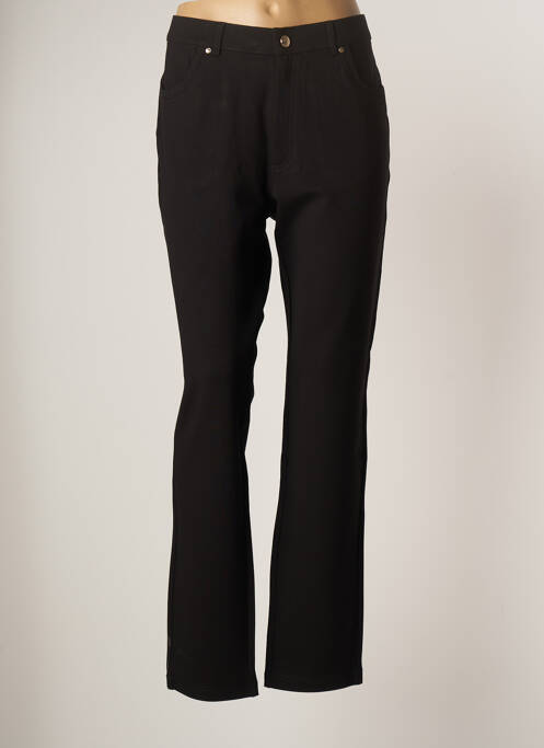Pantalon droit noir LCDN pour femme