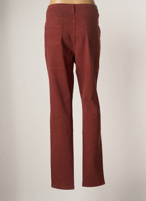 Pantalon slim orange LCDN pour femme