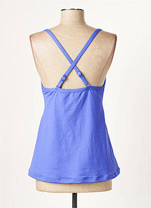 Haut de maillot de bain stretch haut soutien-gorge moulé violet SEAFOLLY femme