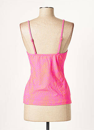 Haut de maillot de bain stretch haut soutien-gorge moulé rose SEAFOLLY femme