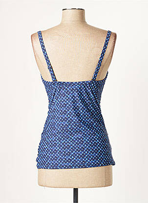 Haut de maillot de bain stretch haut soutien-gorge moulé bleu MOONTIDE femme
