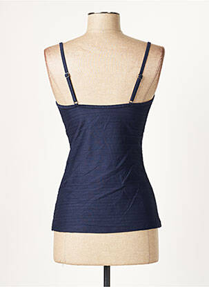 Haut de maillot de bain stretch haut soutien-gorge moulé bleu MOONTIDE femme