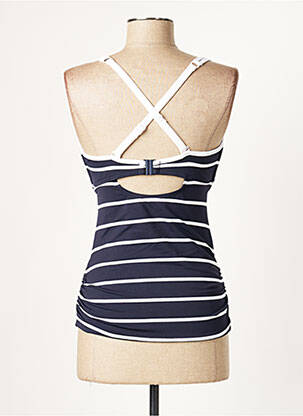 Haut de maillot de bain stretch haut soutien-gorge emboitant bleu SEAFOLLY femme