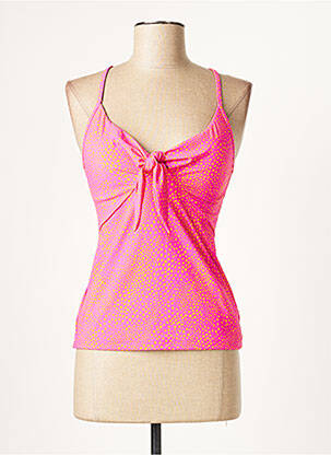 Haut de maillot de bain stretch haut soutien-gorge moulé rose SEAFOLLY femme