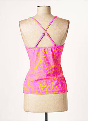 Haut de maillot de bain stretch haut soutien-gorge moulé rose SEAFOLLY femme