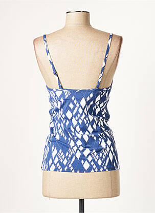 Haut de maillot de bain stretch haut soutien-gorge moulé bleu MOONTIDE femme