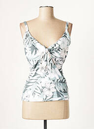 Haut de maillot de bain stretch haut soutien-gorge emboitant vert SEAFOLLY femme