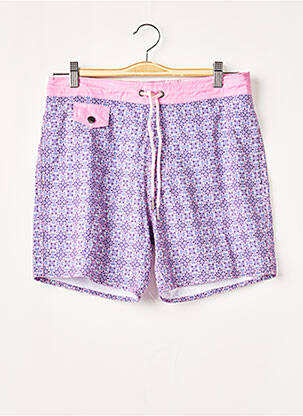 Short de bain imprimé fantaisie rose WAXX homme