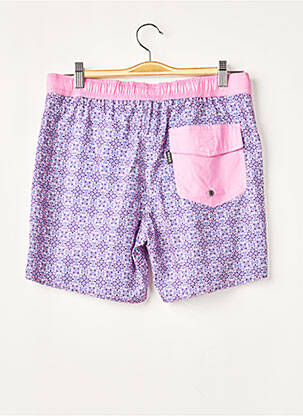 Short de bain imprimé fantaisie rose WAXX homme