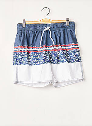 Short de bain imprimé fantaisie bleu WAXX homme