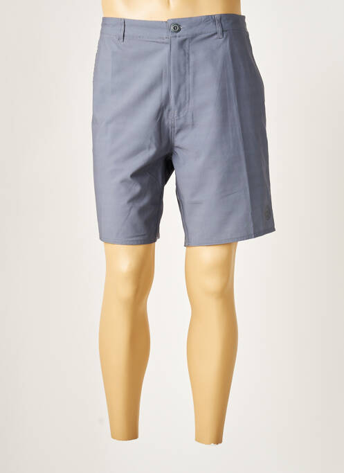 Bermuda stretch taille normale gris WAXX homme