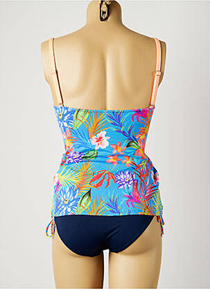 Tankini imprimé fleurs bleu SUN PLAYA femme