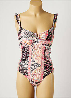 Maillot de bain 1 pièce imprimé fantaisie rose SEAFOLLY femme
