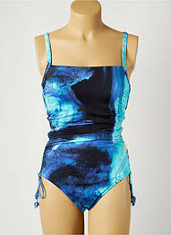 Maillot de bain 1 pièce imprimé fantaisie bleu SEAFOLLY femme