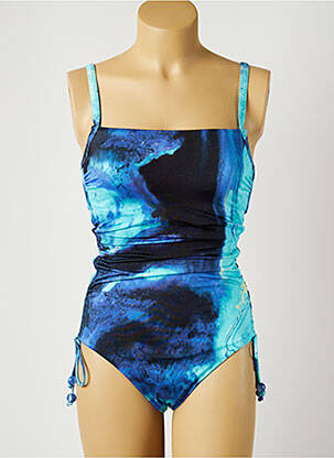 Maillot de bain 1 pièce imprimé fantaisie bleu SEAFOLLY femme