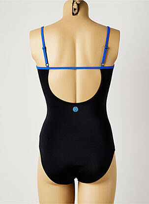 Maillot de bain 1 pièce imprimé fantaisie bleu OLYMPIA fille