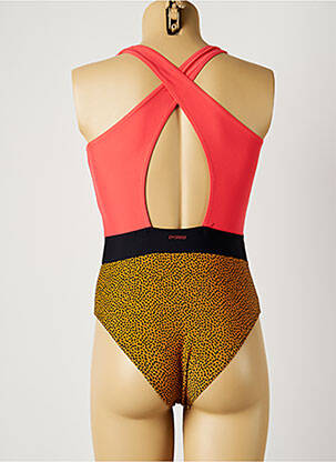 Maillot de bain 1 pièce imprimé fantaisie rose PROTEST fille