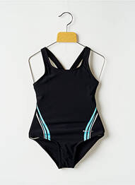 Maillot de bain 1 pièce stretch noir SUN PROJECT fille