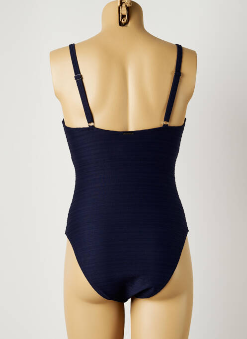 Maillot de bain 1 pièce bleu MOONTIDE pour femme