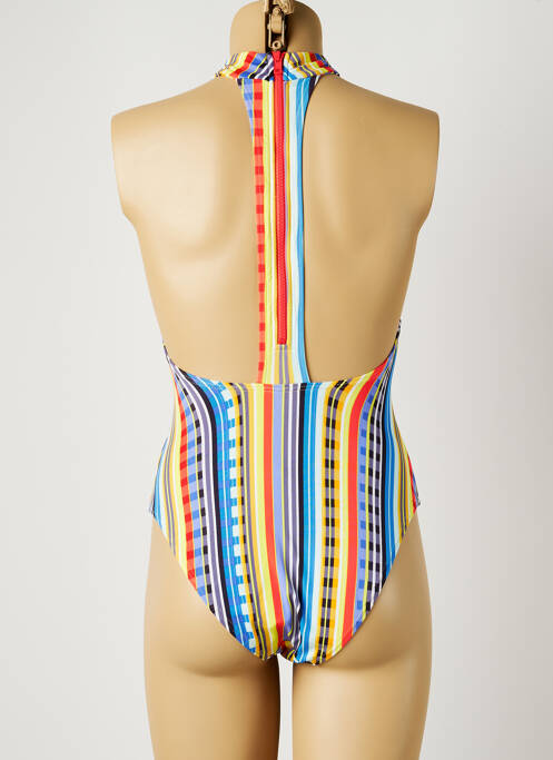 Maillot de bain 1 pièce bleu PIHA pour femme