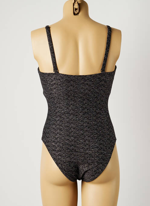 Maillot de bain 1 pièce gris MOONTIDE pour femme