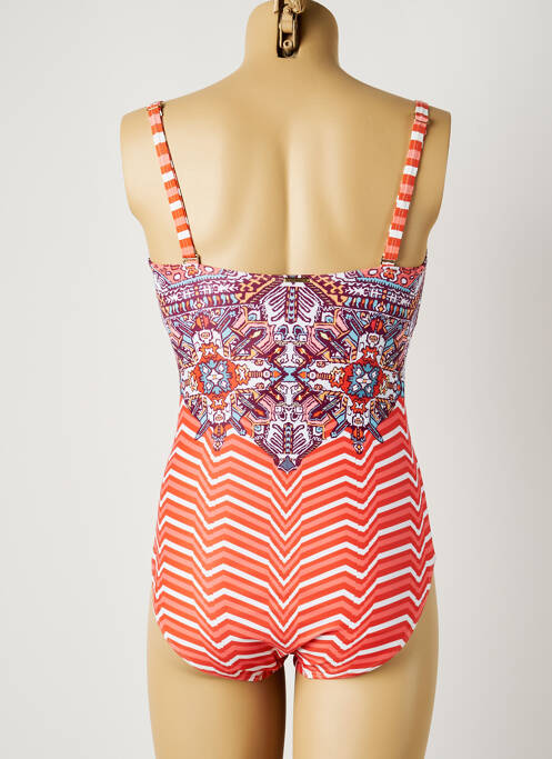 Maillot de bain 1 pièce rouge MOONTIDE pour femme