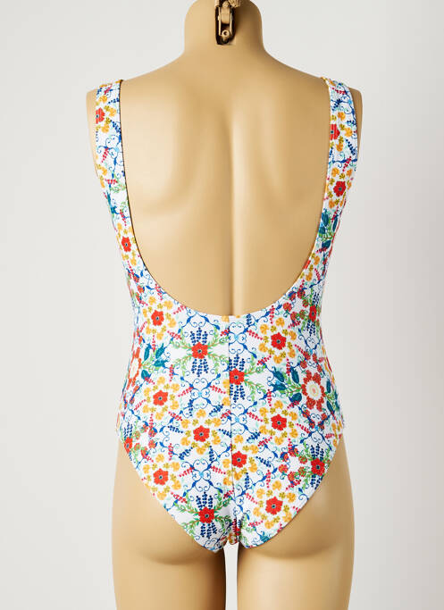 Maillot de bain 1 pièce rouge PIHA pour femme