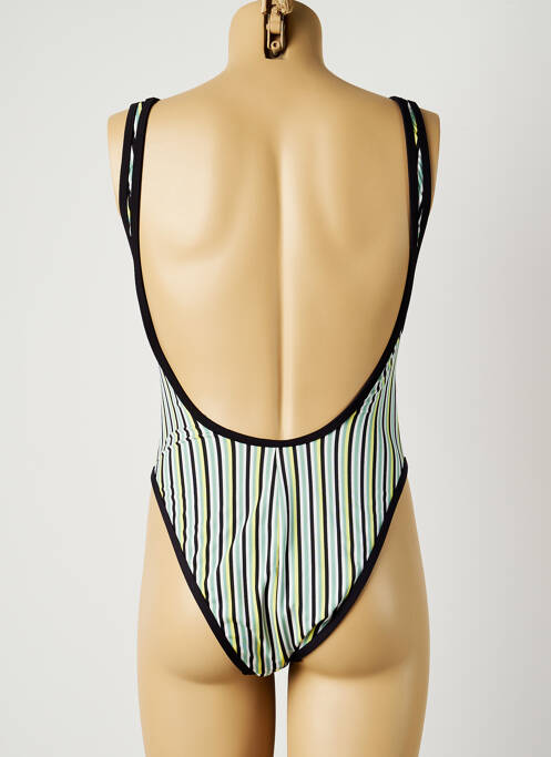 Maillot de bain 1 pièce vert PIHA pour femme