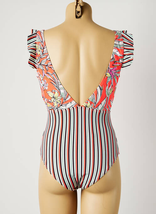 Maillot de bain 1 pièce vert PIHA pour femme