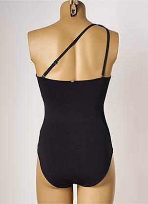 Maillot de bain 1 pièce stretch haut soutien-gorge avec mousse de rembourrage amovible noir LPB femme