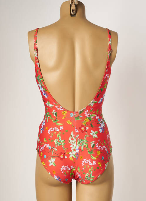 Maillot de bain 1 pièce rouge TESSY femme