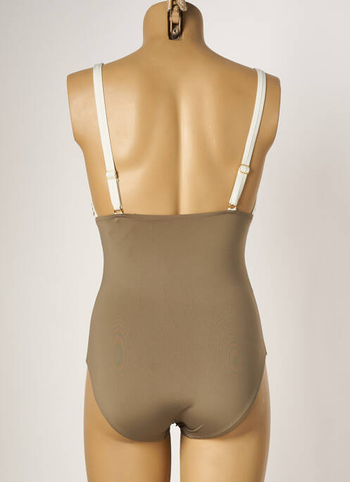 Maillot de bain 1 pièce vert TESSY pour femme