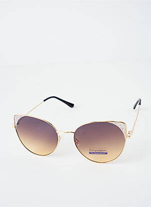 Lunettes de soleil jaune CITY VISION EYEWEAR femme