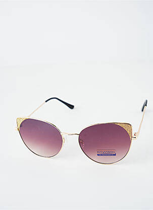 Lunettes de soleil jaune CITY VISION EYEWEAR femme