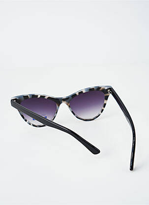 Lunettes de soleil broderie rivets gris CITY VISION EYEWEAR femme